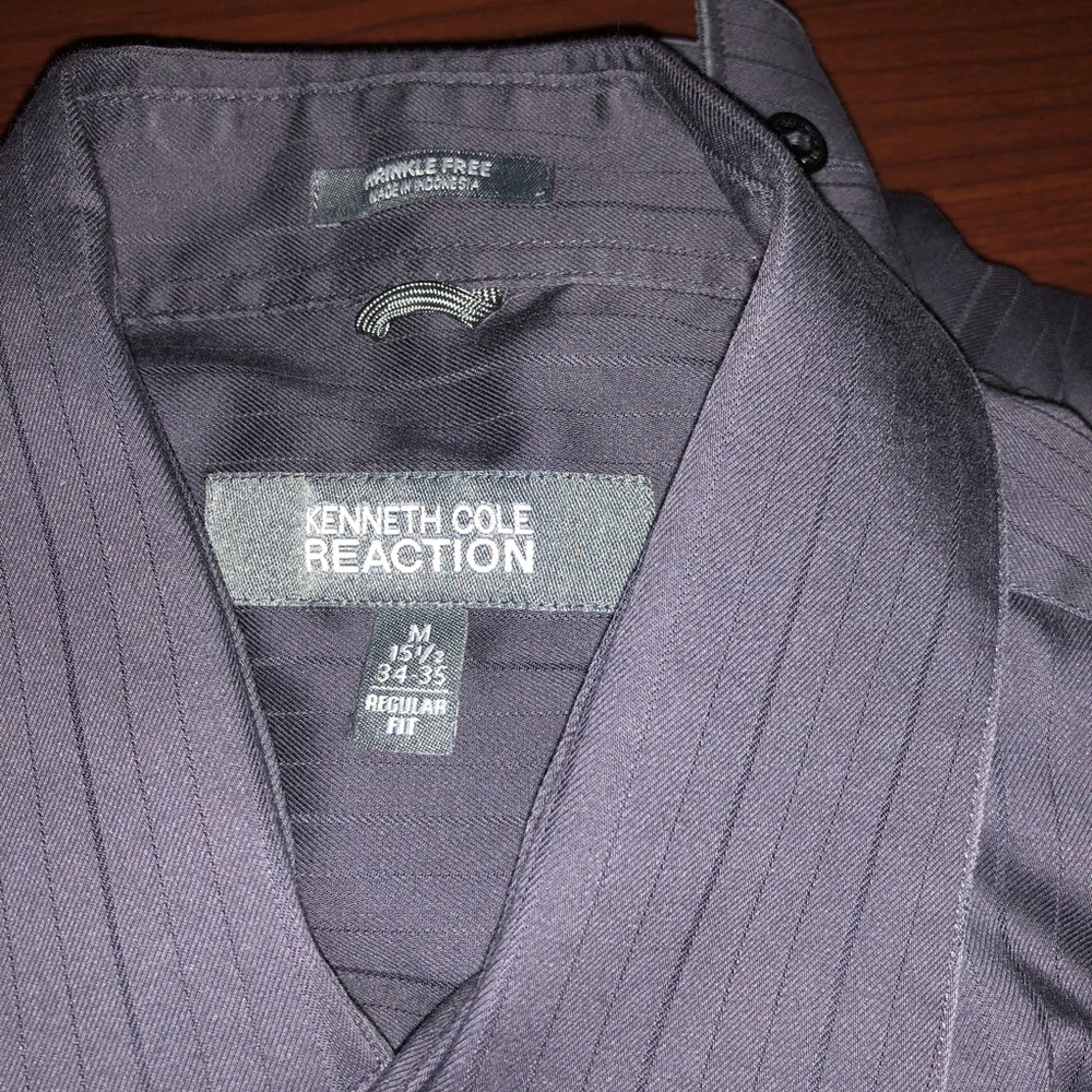 Kenneth Cole reaction long sleeve grey M